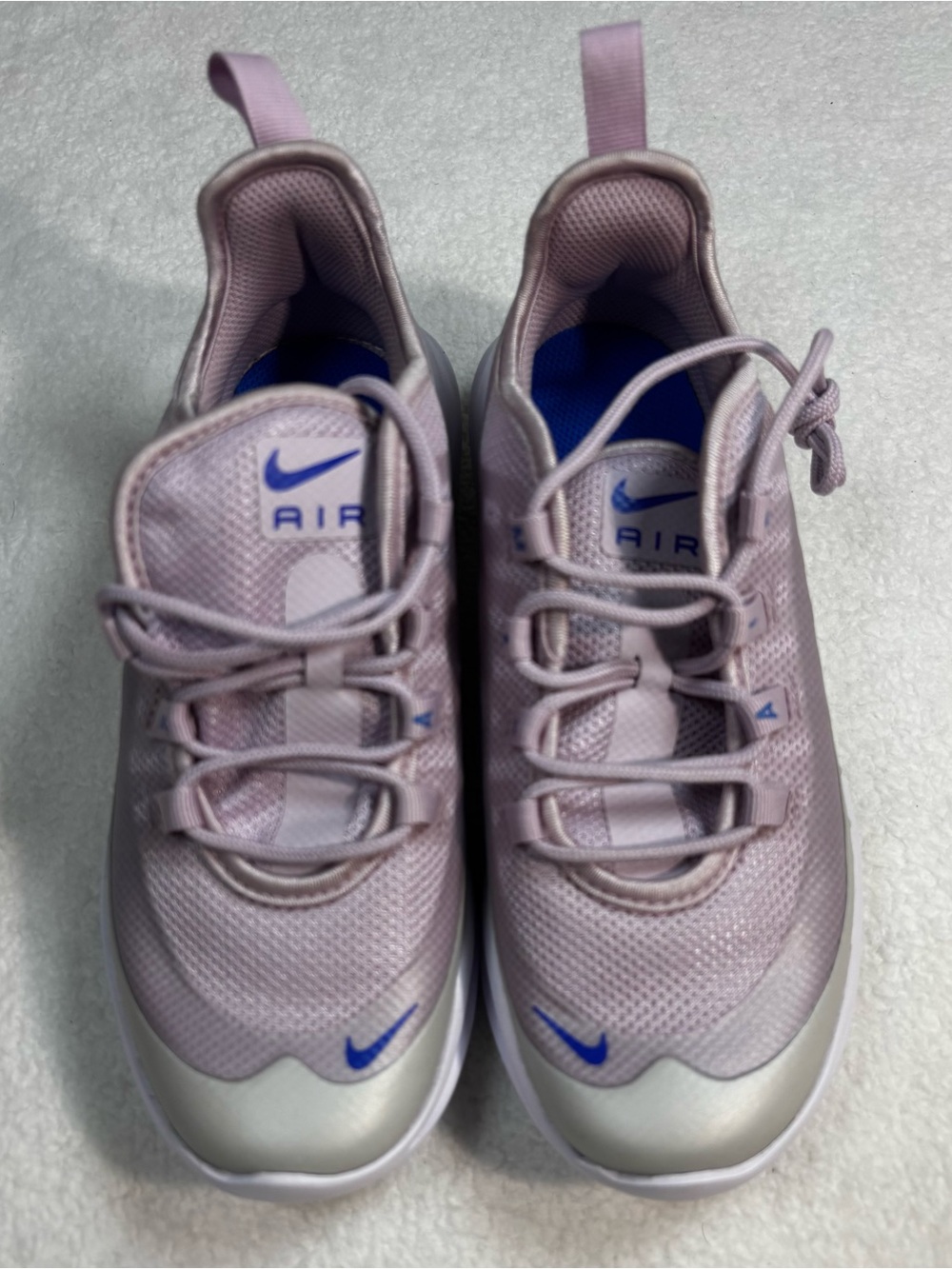 Nike Air Max Axis Shoes Size Youth 2Y Lilac Gray Blue Athletic Sneakers AH5223